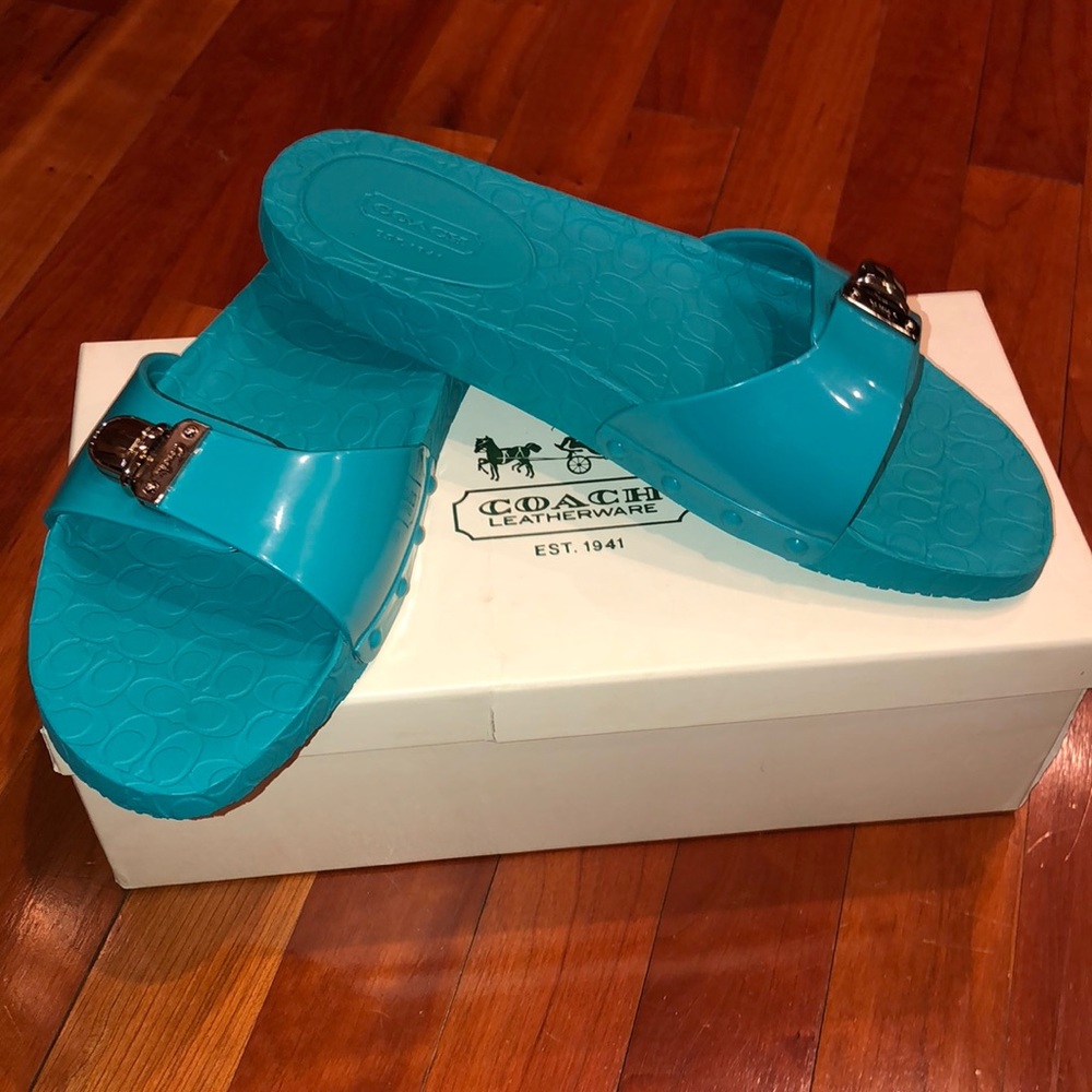 Coach sandals. Cybel Jelly.